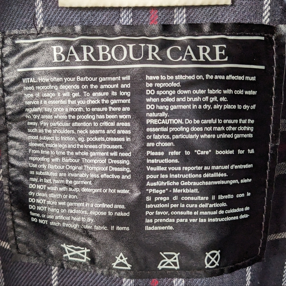 Barbour Black Military Field Jacket - Picture 6 of 11